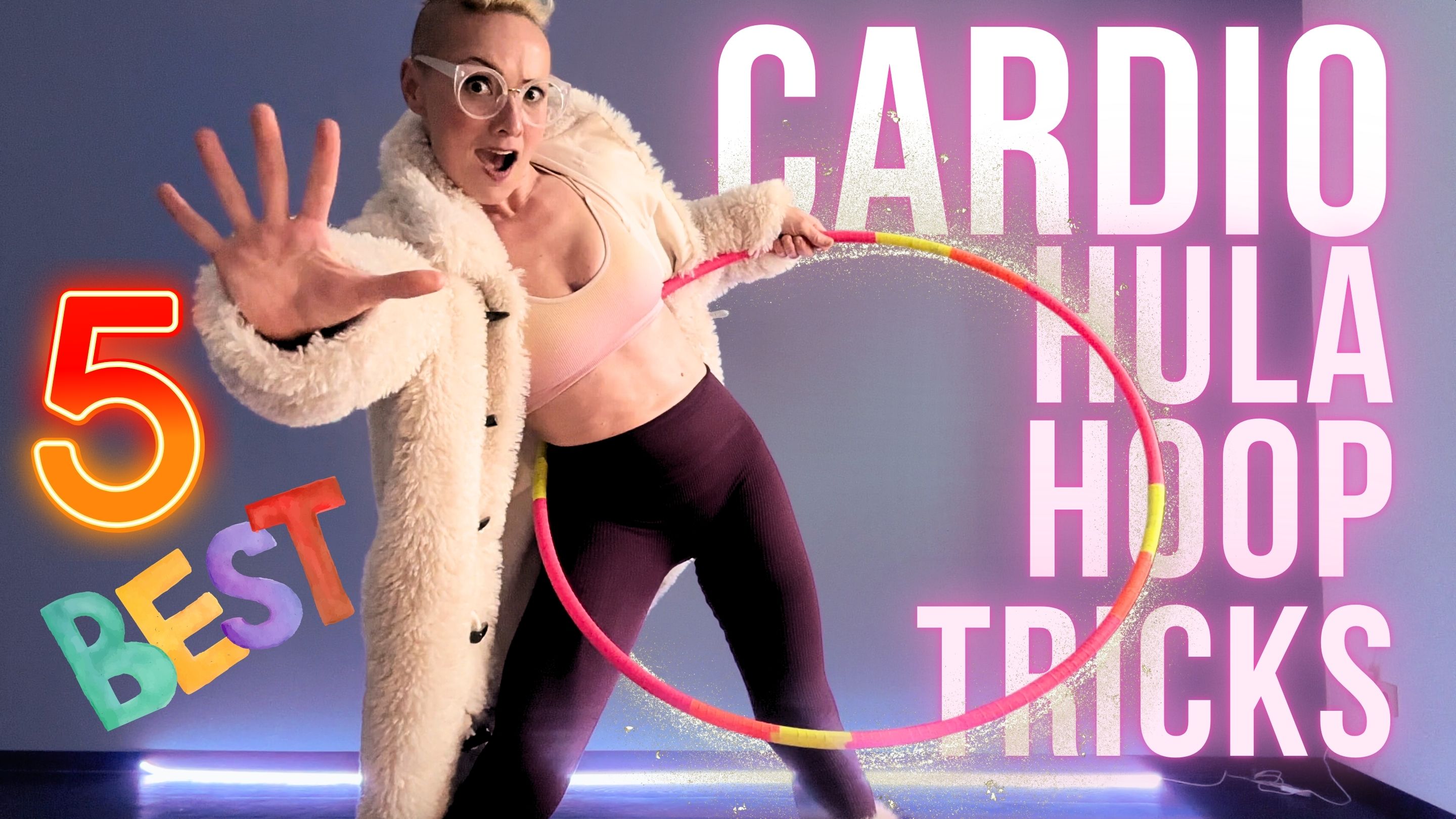cardio hula hoop tricks